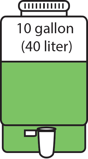 10 gallon recycler
